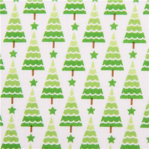 Tela rbol Navidad blanca Home for the Holidays Riley Blake Tela