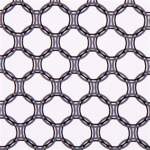 weier Robert Kaufman Kreis Laguna Jersey Stretch Stoff