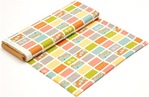 white birch organic fabric with dandelion bird bike 3