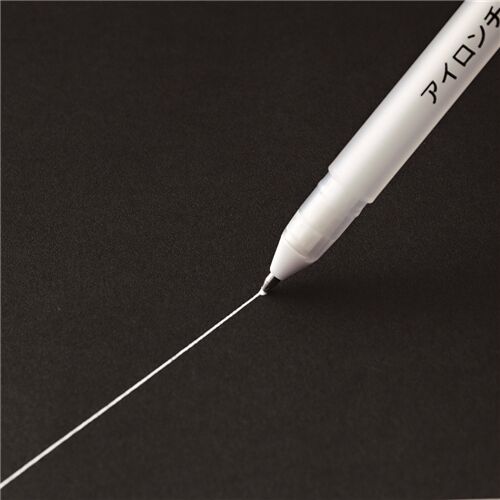 white fabric marker pen by Clover from Japan