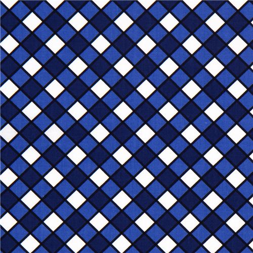 white fabric with blue checkered gingham pattern 2