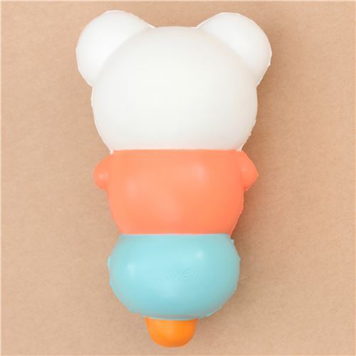 Squishy perfumado kawaii animal panda blanco naranja azul de LeiLei Squishy 2