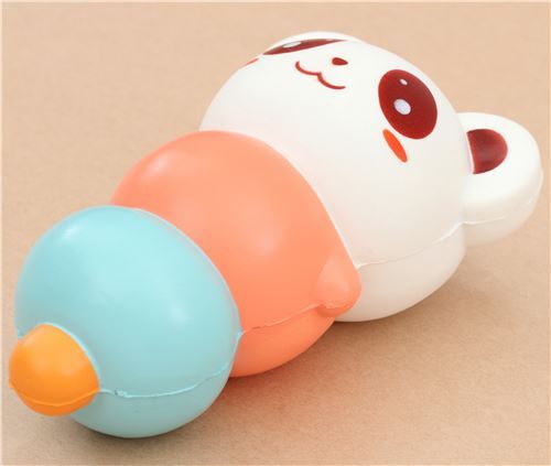 Squishy perfumado kawaii animal panda blanco naranja azul de LeiLei Squishy 3