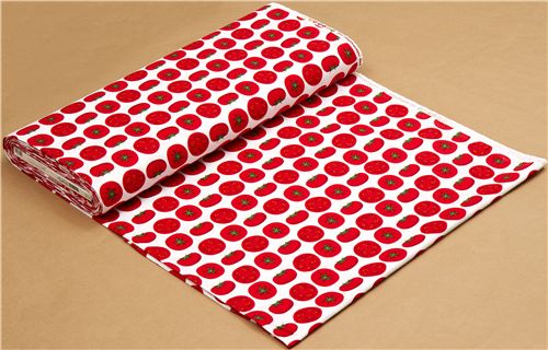 white tomato fabric de Robert Kaufman 3
