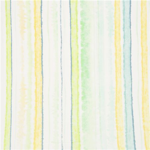 Kühle Verschwommene Aquarellstreifen Stoff