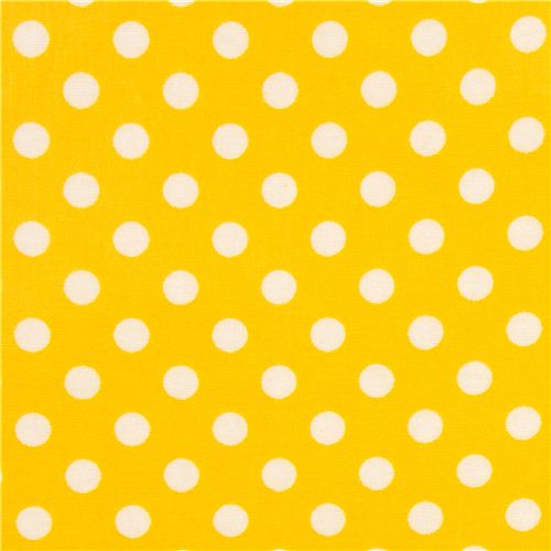 yellow polka dot laminate fabric par Cosmo du Japon2