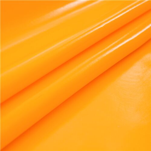 Japanese Water Resistant Solid Yolk Yellow Laminate Fabric